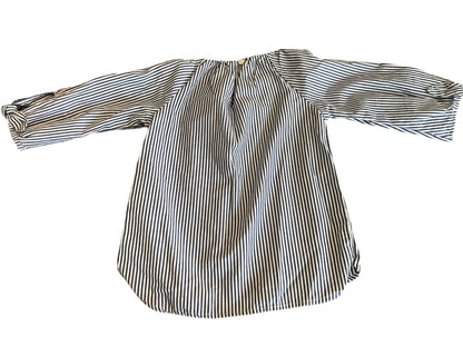 2 Crewcuts Girls Tie Striped Sleeve Top