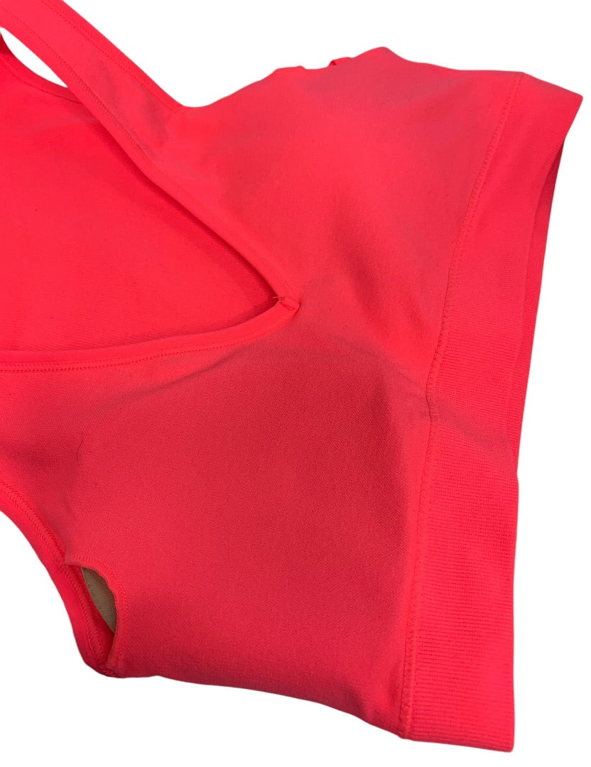 Small Calvin Klein Performance Neon Pink Sports Bra Medium Impact New