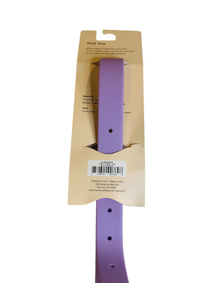 XL Wild One Dog Collar All Weather Durable Flex-Poly Neck Size 18-23 Inches Lilac