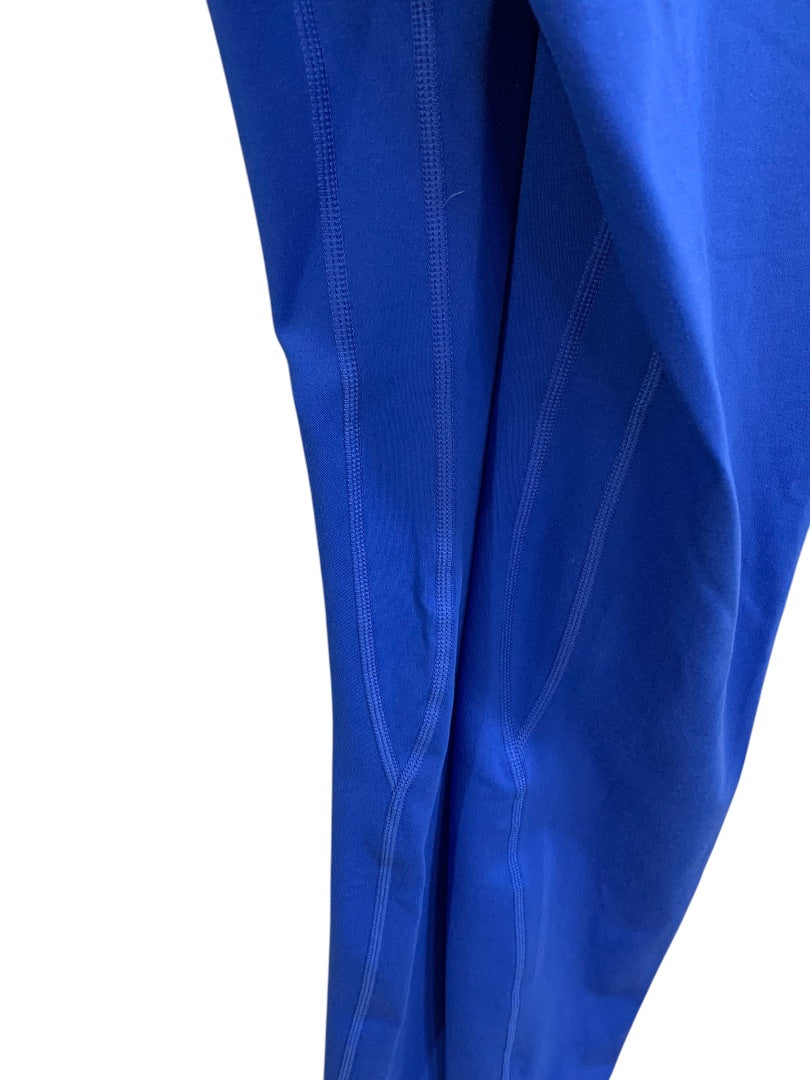 Small Yunoga Womens Royal Blue Activewear Leggings