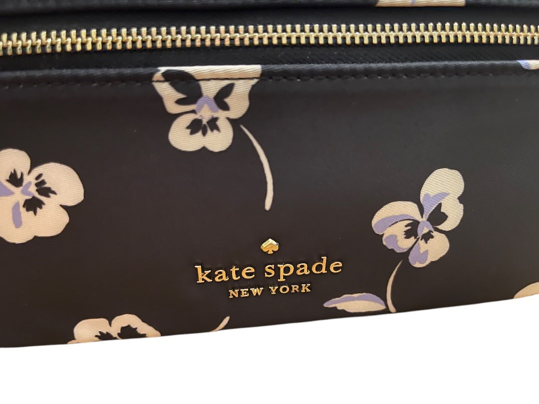 Kate Spade Chelsea Nylon Travel Cosmetic Bag New KA564 Floral