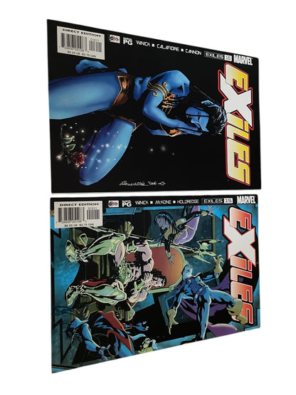 Marvel Exiles #15 & 16 Winick McKone Holdredge Calafiore Cannon