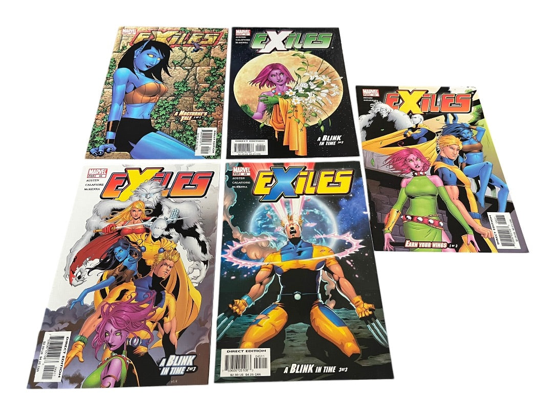 Marvel Exiles #30-46 Austen Henry Morales Winick Calafiore