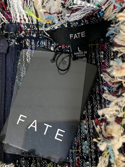 Large Fate Amelia Tweed Dress A-Line New Tulips