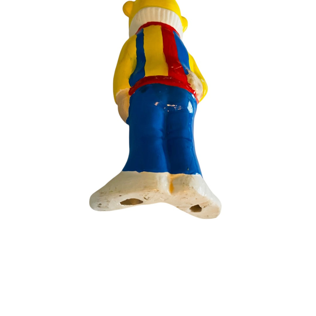 1980s Hand Painted Sesame Street Bert Ceramic 5.75 Inch Repaired