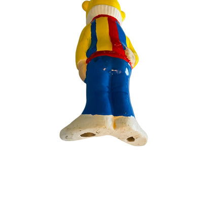 1980s Hand Painted Sesame Street Bert Ceramic 5.75 Inch Repaired