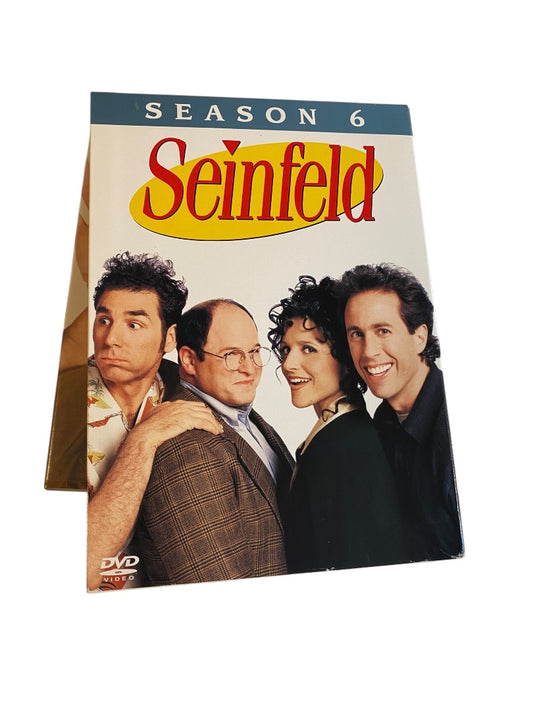 Seinfeld Season 6 Complete DVD Set 4 Discs Good Condition