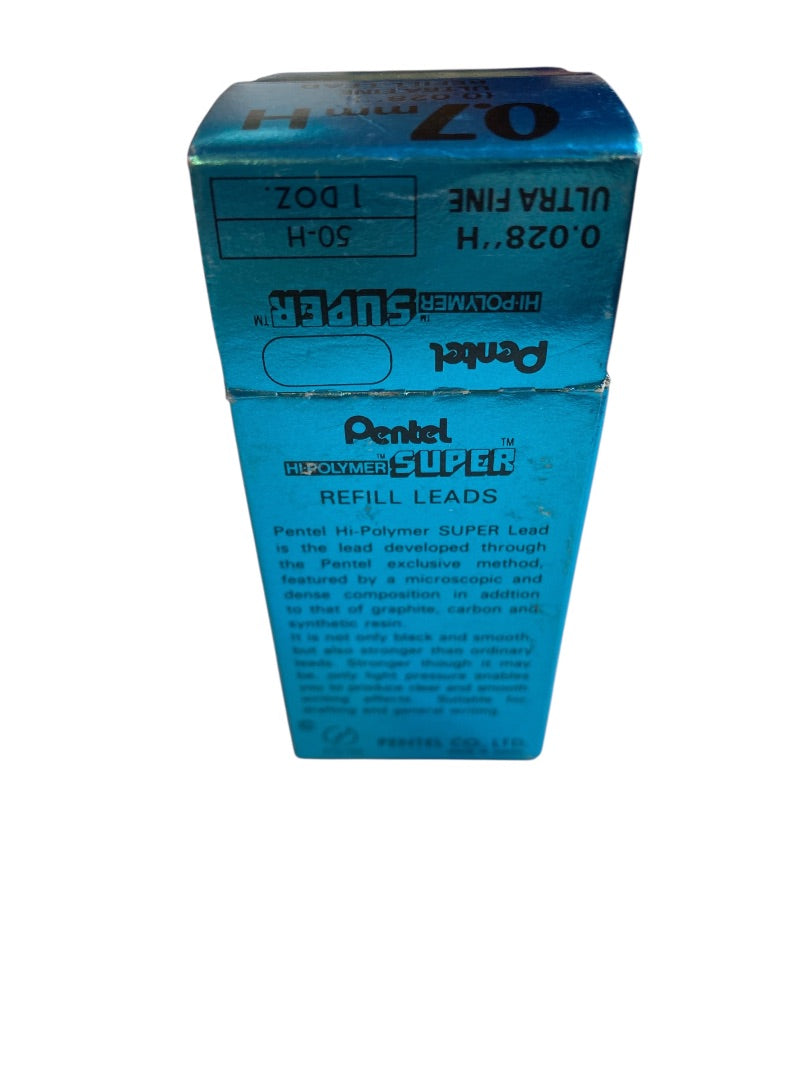 Pentel Super Refill Leads 11 Tubes .7mmH (0.028") Ultra Fine Hi-Polymer