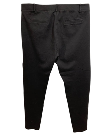 2XL Betabrand Womens Ponte Knit Leggings Black Dress Pants