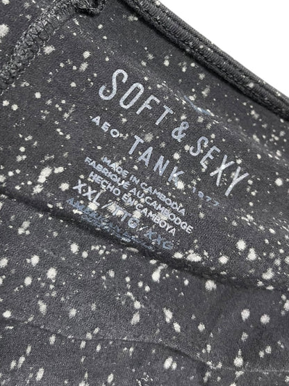 XXL American Eagle Outfitters Soft & Sexy Tank Splatter Pattern Womens Tunic Tank