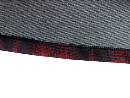 4X Maurices Stretch Plaid Skirt Pockets Red & Black New