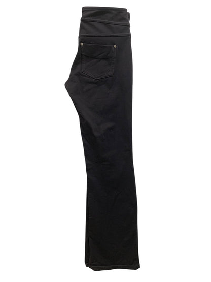 XXS Athleta Womens Black Pull On Pants Flare Leg Leggings