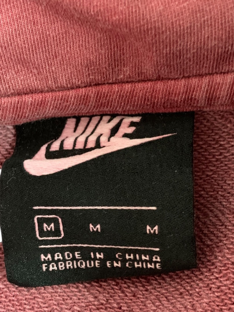 Medium Nike Mens French Terry Pullover Sweatshirt Hoodie Sweet Beet