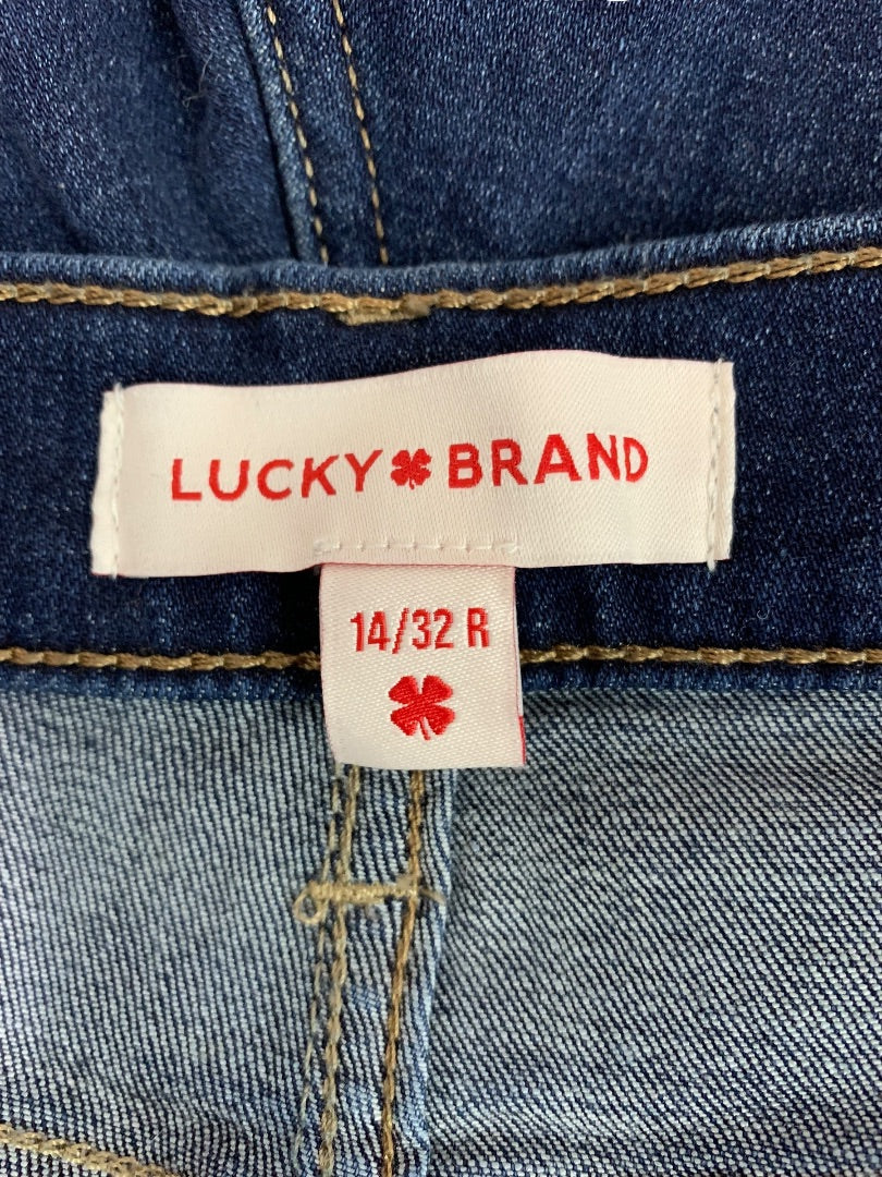 Size 14 (32R) Lucky Brand Womens Jeans Sweet Mid Rise Straight Leg Denim