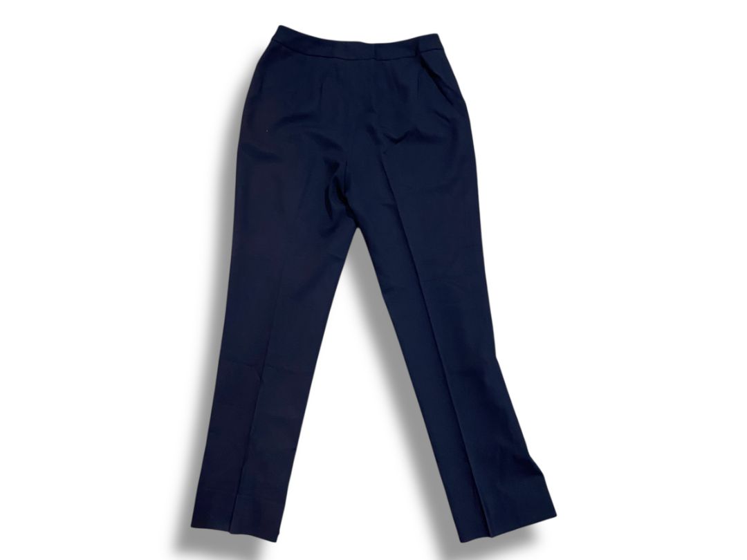 Size 6 Jones New York Womens Black Dress Pants Rayon Wool Blend