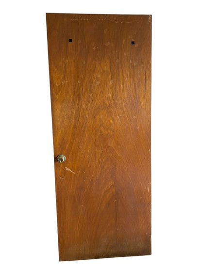 Vintage Interior Door Salvage Wood Veneer 32" x 78.75" x 1.5"