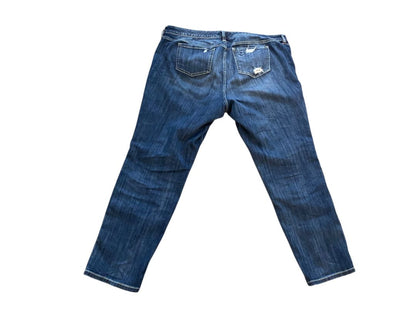 Size 22R Torrid Womens Distressed Boyfriend Jeans Plus Size Patches