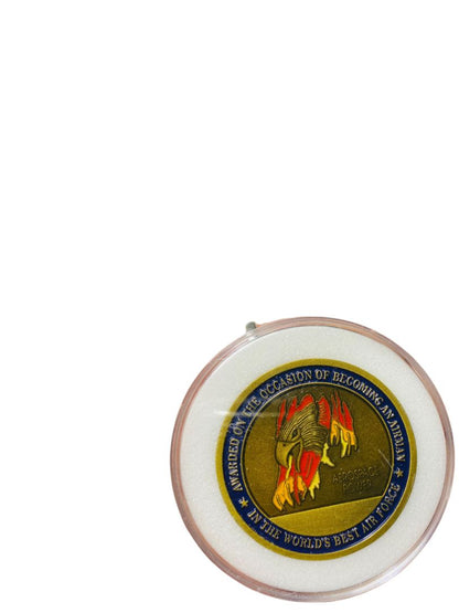 Original USAF Air Force 1947 Becoming An Airman's Challenge Coin
