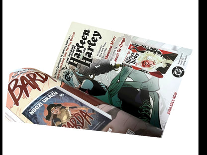 DC Nubia Too Real Paperback Book McKinney Smith Axumi Uncorrected Proof