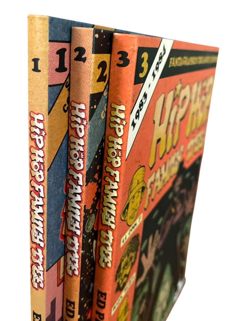 Set of 3 Fanta Graphics Treasury Edition Hip Hop Family Tree #1-3 Paperback Books Ed Piskor