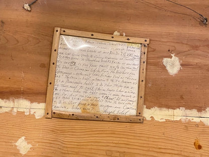 Vintage Carved Wooden Nature Scene Enameled Paint 22" x 16"