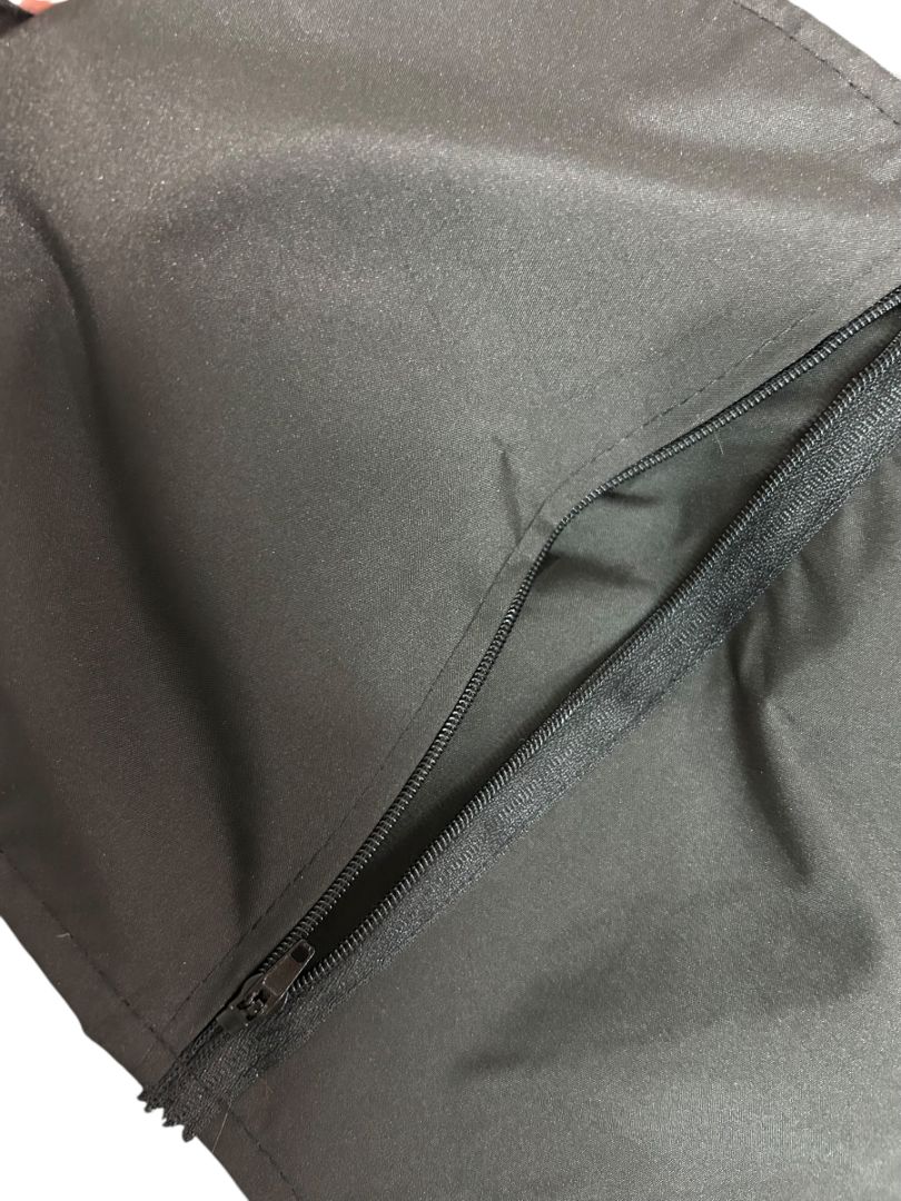 Betty Dain Hair Stylist Apron Bleachproof Black Gray Hourglass