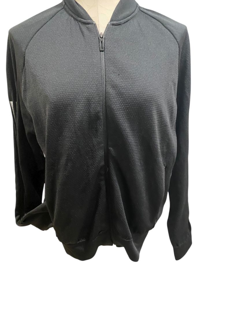 Size Large Adidas Womens Zip Up Jacket CF0334 ID Knit Bomber