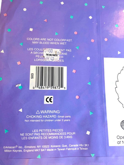 Vintage Baby Shower Honeycomb Centerpiece 9.5" Wreath Pastels Yellow