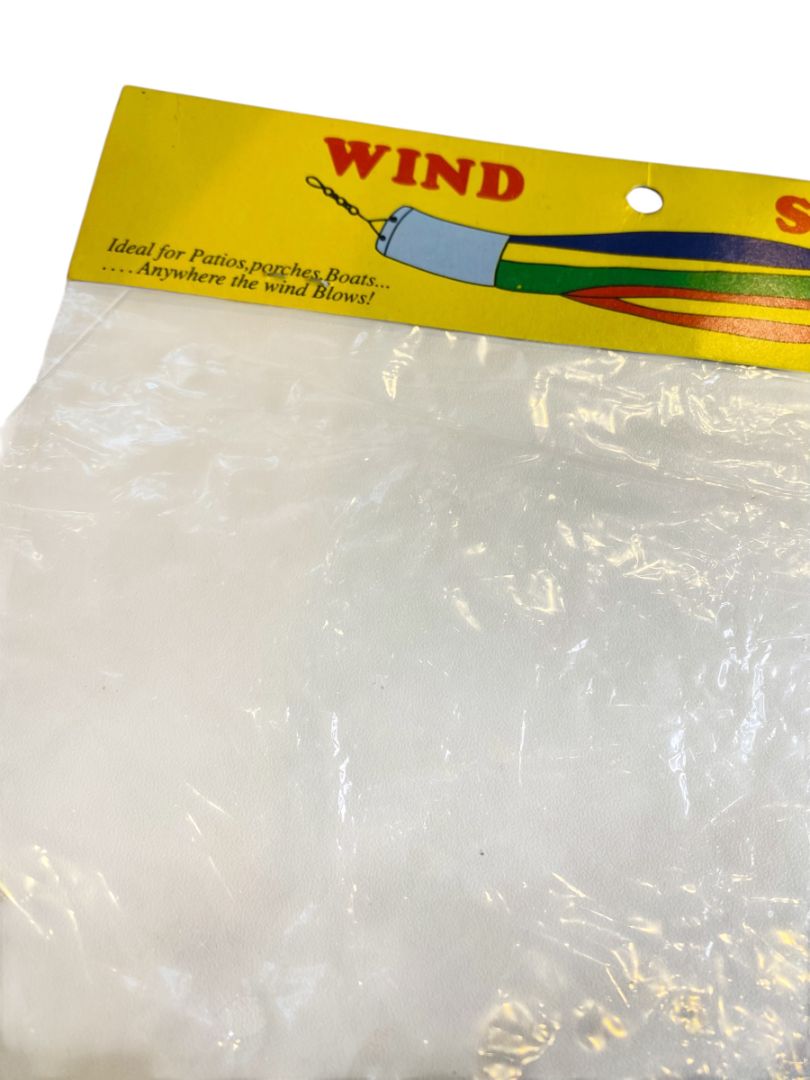 Vintage Windsock USA Patriotic Flag Boat New Old Stock Swivel Clip