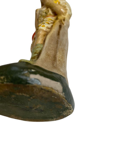 Vintage Shepherd Hollow Plaster Navtivity Figurine Western Germany 5.25"