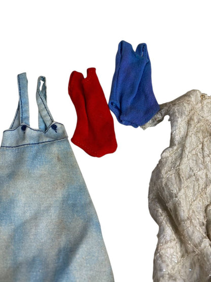 Vintage Fashion Doll Clothes Lot Fits Barbie Skipper 11.5 Inch Dolls