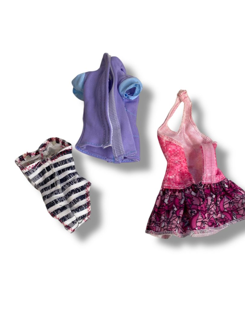 Lot of 3 1980s Fashion Doll Clothes Lot Fits Barbie 11.5 Inch Dolls