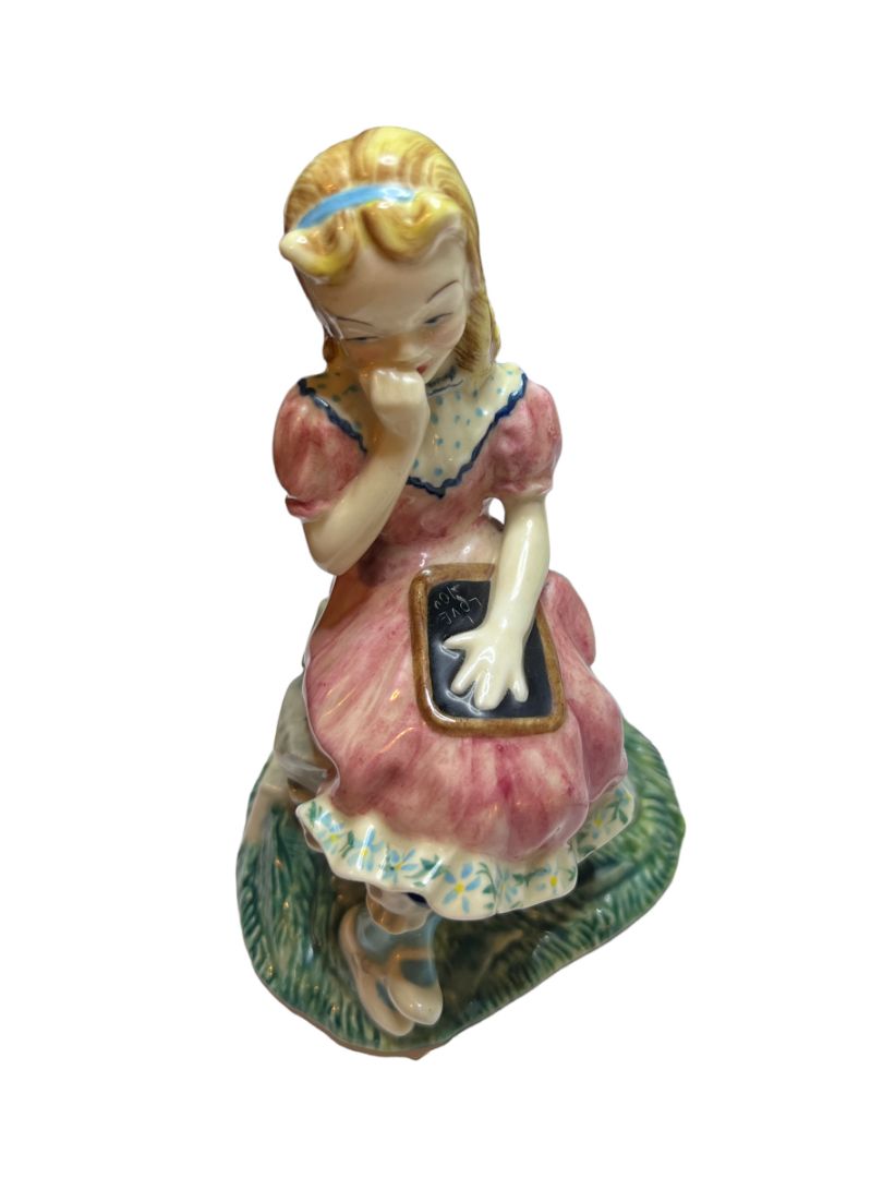 Gort American Classics Becky from Tom Sawyer Bone China Figurine