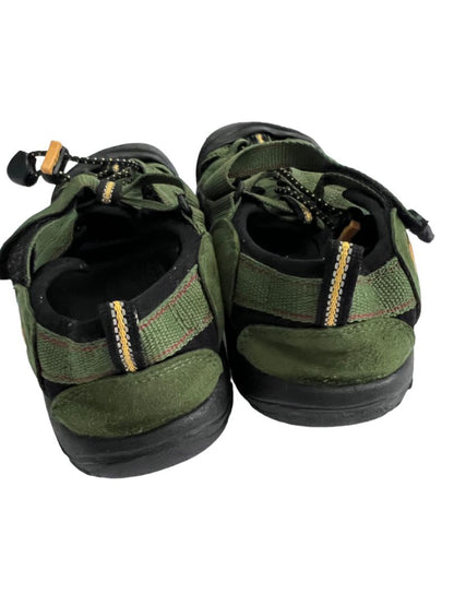 5 Kids Keen Newport H2 Green Toe Cap Sandals Hiking Water Shoes