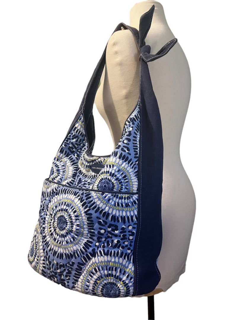 Vera Bradley Large Bucket Hobo Bag Starry Night Pattern Should Bag