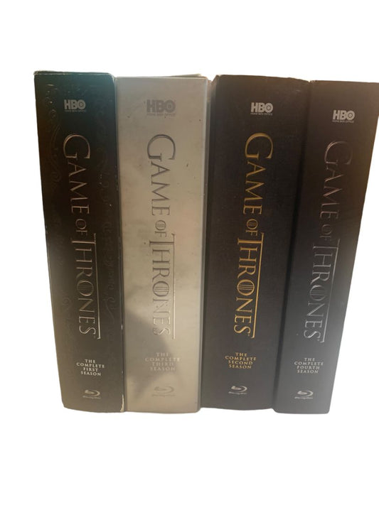 Game of Thrones The Complete Seasons 1-4 HBO Blu-Ray Discs Set