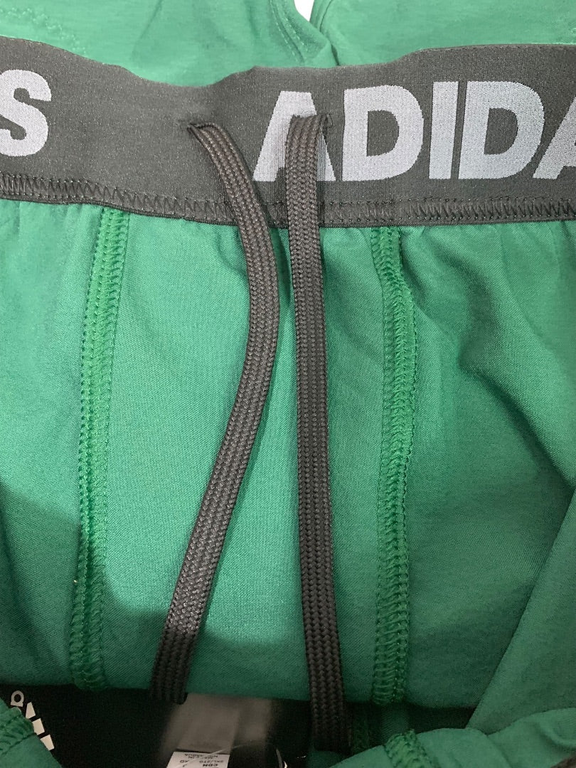 2XL Adidas New Mens Dark Green White Football Pants GG7413