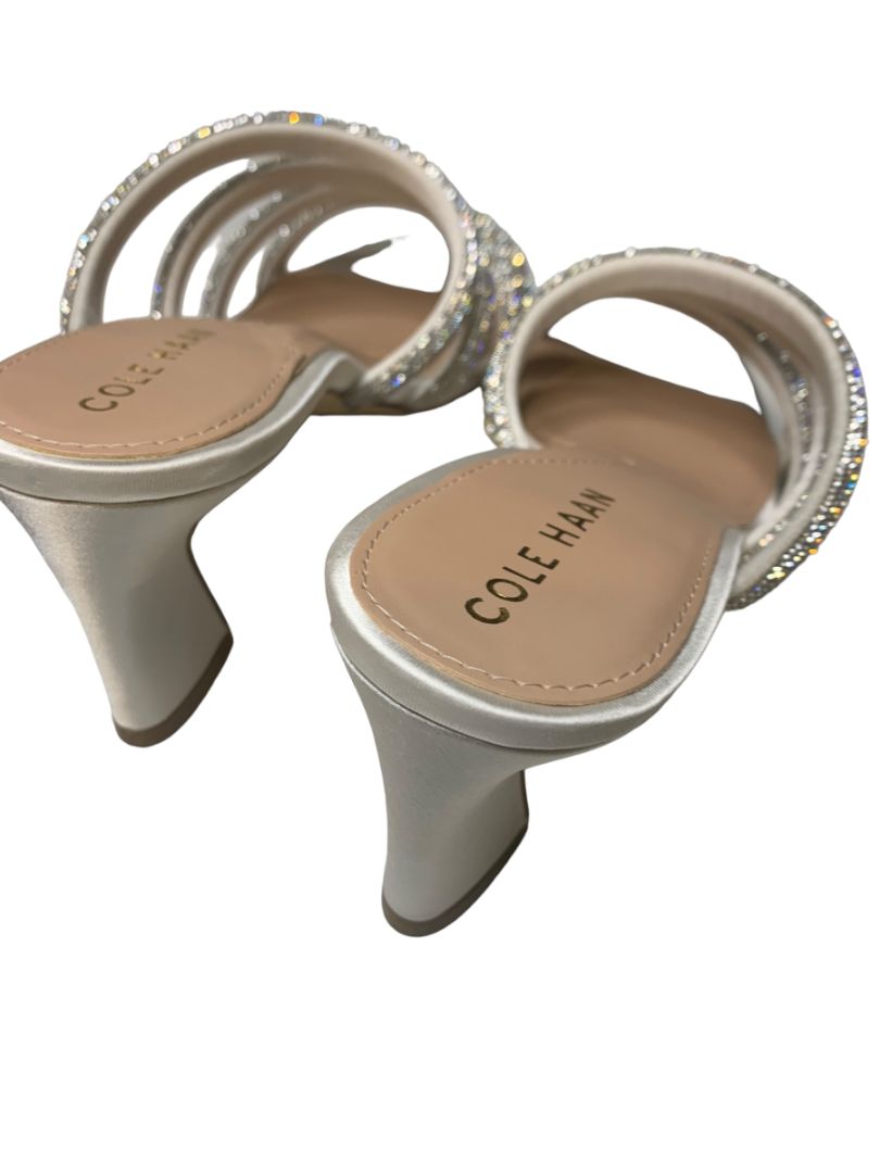 Size 7B Cole Haan Grand360 Adella All Over Crystal 3" Heeled Sandals W27256