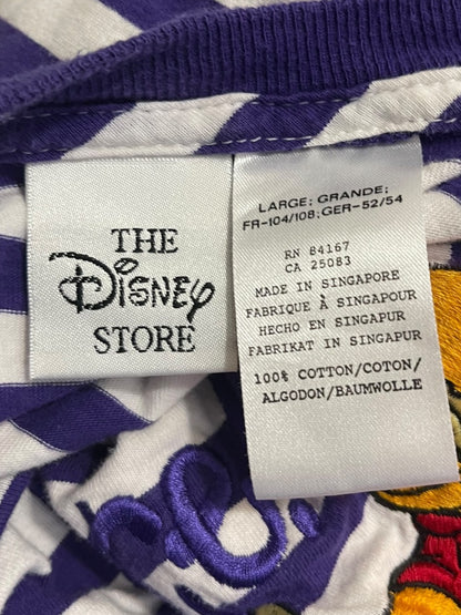 Large The Disney Store Winnie the Pooh More More More Embroidered Y2K Tshirt Adult