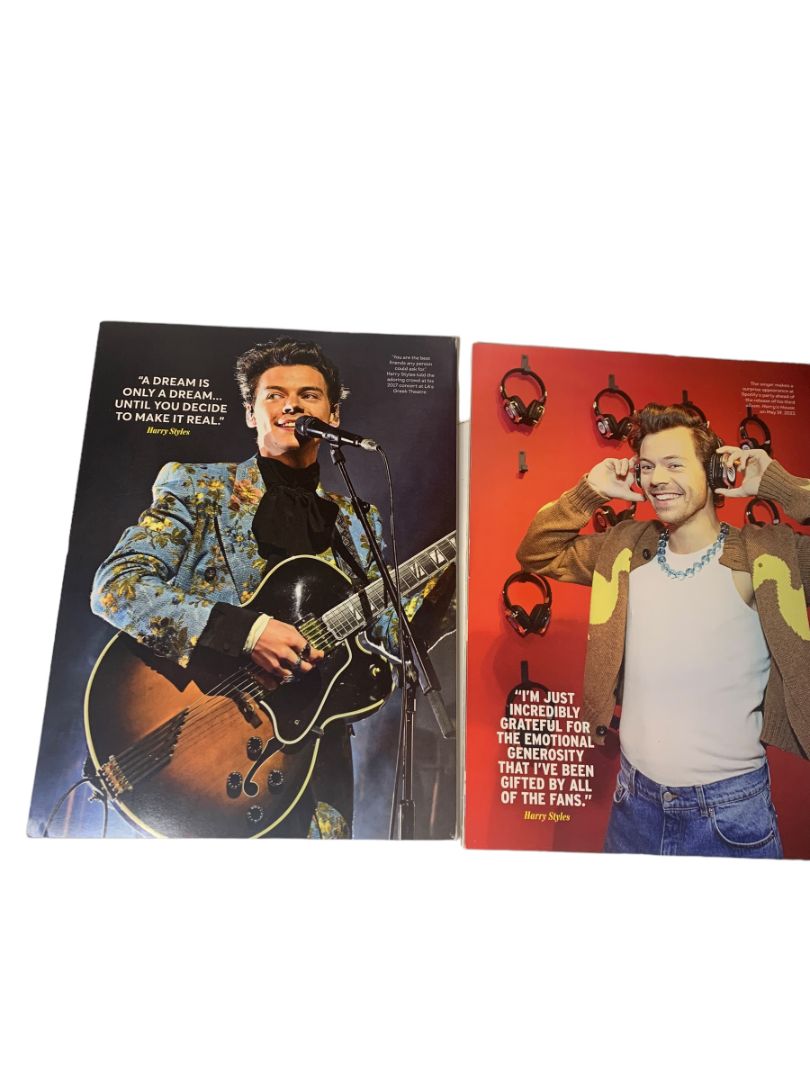 The Ultimate Guide to Harry Styles Set of 2 Magazines Music Spotlight 2021 2022