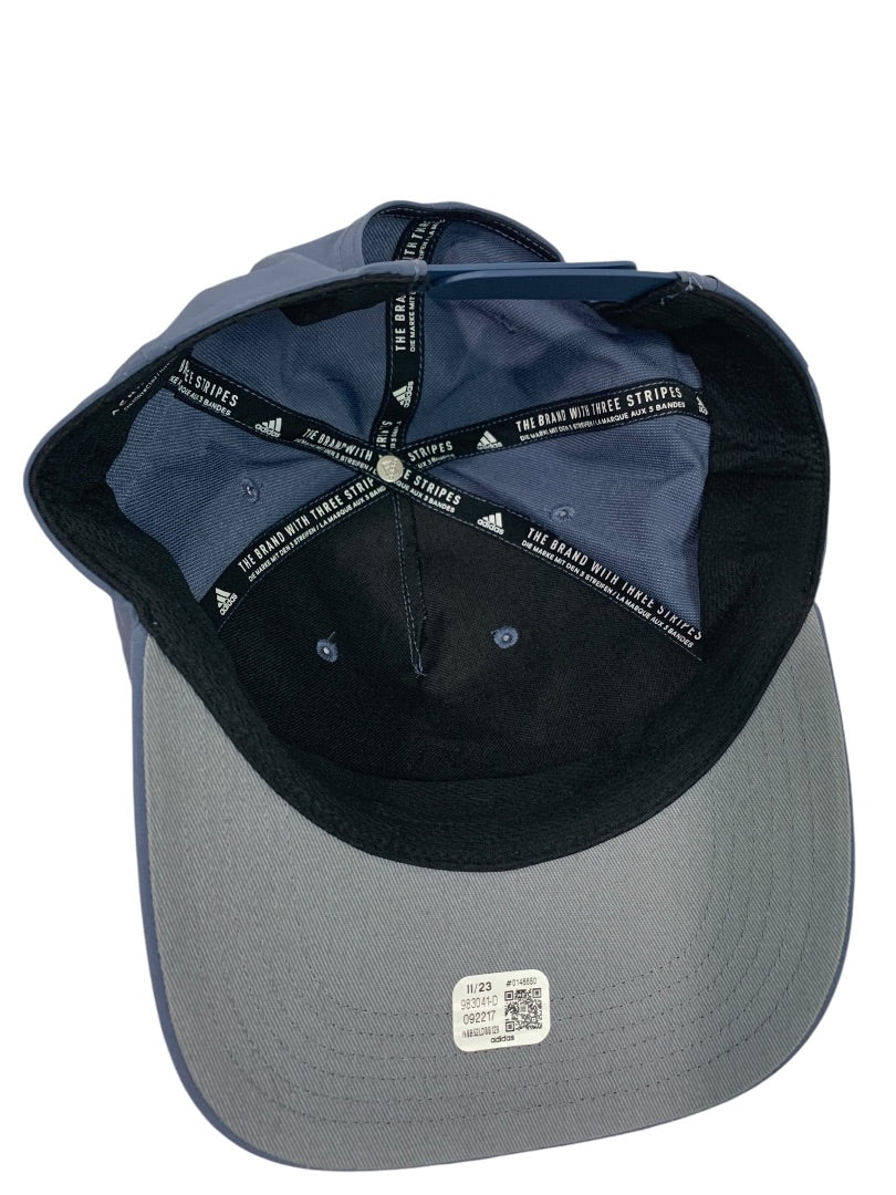 Adidas Mens New Sport Snapback Hat High Crown Blue UPF 50