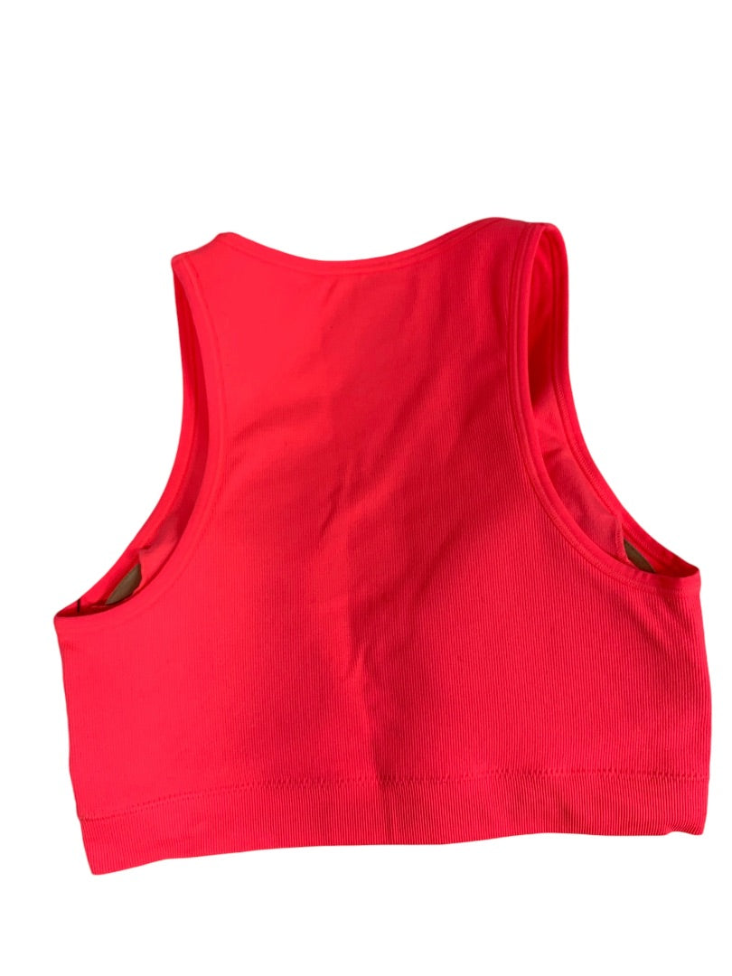 Small Calvin Klein Performance Neon Pink Sports Bra Medium Impact New