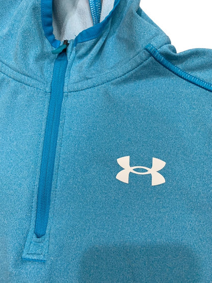 Medium Youth Under Armour Girls Pullover Hoodie Shirt Blue