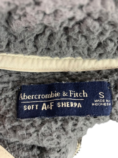 Small Abercrombie & Fitch Womens Pullover Soft Sherpa Jacket