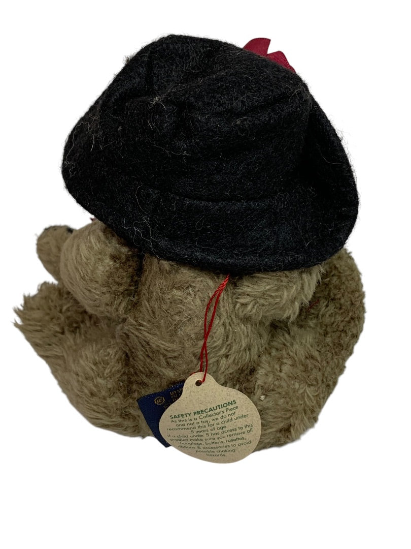 Boyds Bears Plush Jointed 1990s Floppy Hat Flower 6 Inch Articulated