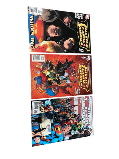 DC Justice League of America #0-2 Meltzer Benes Hope