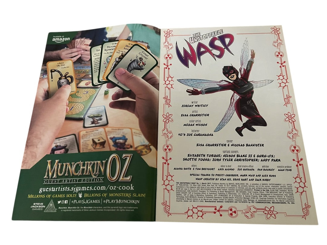 Marvel The Unstoppable Wasp #1 & 2  Whitley Charretier Wilson