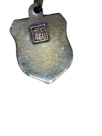 German Silver 800 Rev Fritz Vintage Charm Bracelet Souvenir 6 Inch