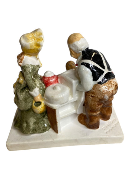 Sebastian Miniatures In the Candy Store Signed Figurine Vintage 6221