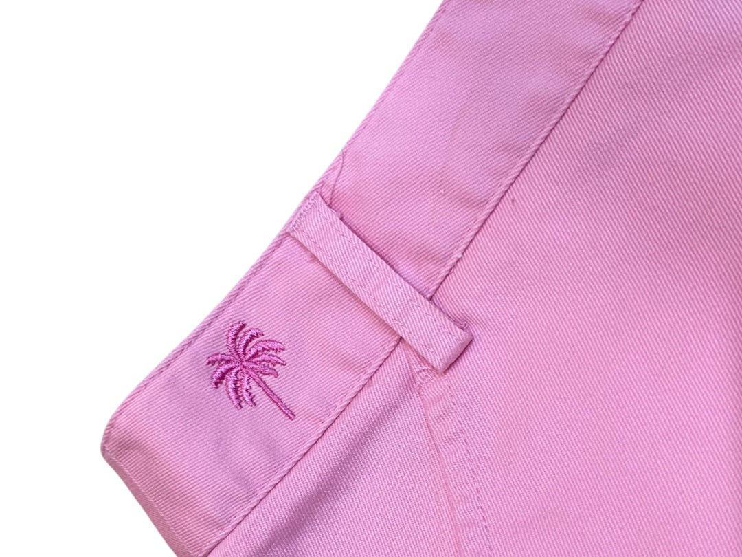 Size 8 Lilly Pulitzer Womens Pink Chino Shorts Coolmax Blend